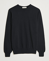  Cashmere Crew Neck Sweater Black