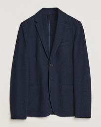  Cotton Frisè Blazer Blue/Black