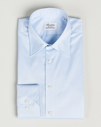  Fitted Body Kent Collar Shirt Light Blue