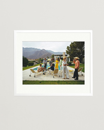  Framed Slim Aarons Desert House Party 