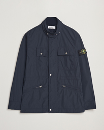  Micro Twill Field Jacket Navy Blue