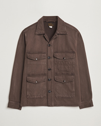  Elmore Shirt Jacket Dark Brown