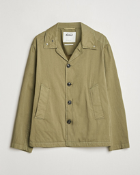  Garment Dyed Cotton Jacket Military Green