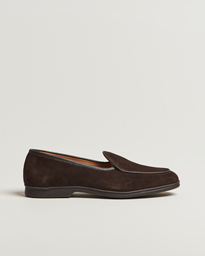  Ängby Walker Loafer Dark Brown Suede