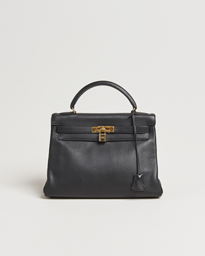  Kelly 32 Handbag Taurillon Leather Black 