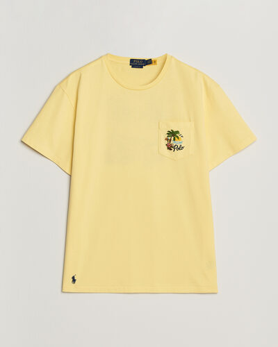 Polo Ralph Lauren Jersey Printed T-Shirt Resort Gold