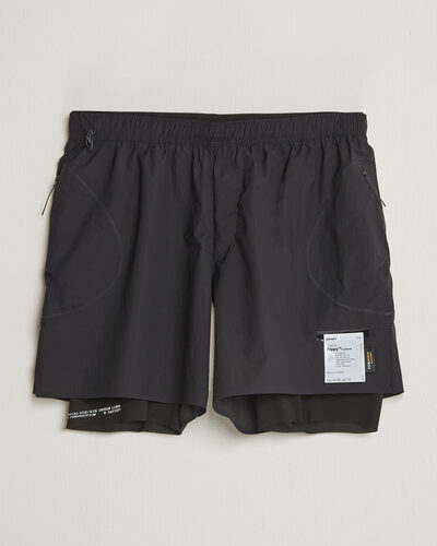 Satisfy Rippy Cordura 5 Inch Shorts Black