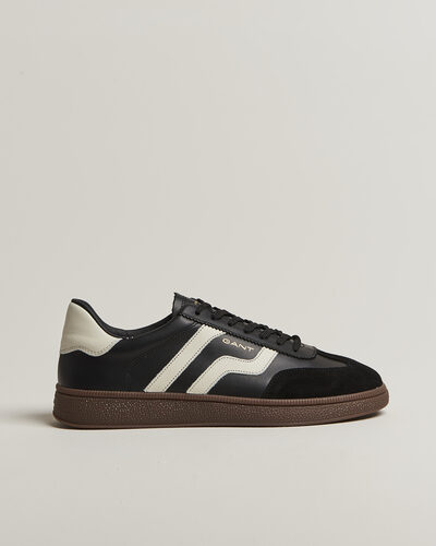GANT Cuzmo Leather/Suede Sneaker Black/White