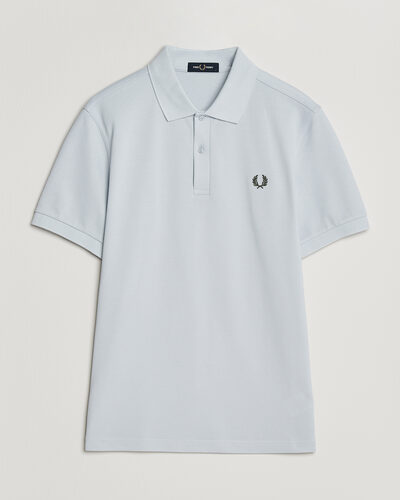 Fred Perry Plain Polo Shirt Dusty Blue
