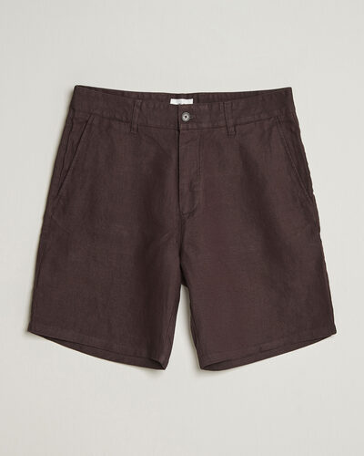 NN07 Aden Linen Shorts Dusky Port