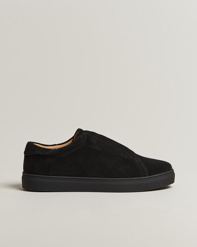 Myrqvist Alnö Monochrome II Sneakers Black Suede