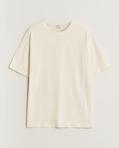 Massimo Alba Nevis Brushed Cotton T-Shirt Soft White