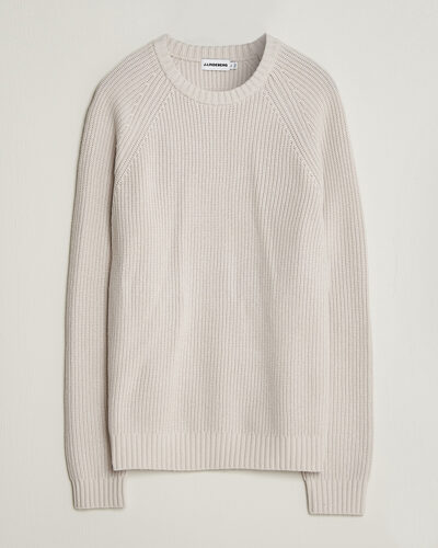 J.Lindeberg Hallow Wool Blend Knitted Sweater Moonbeam