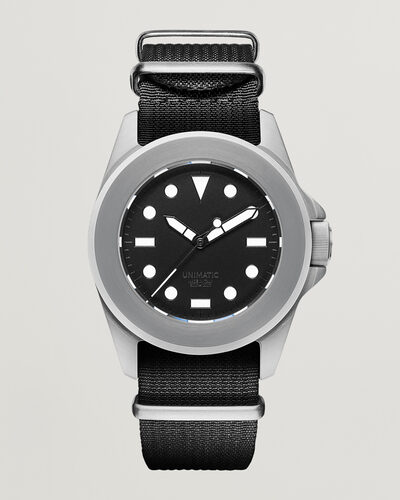 UNIMATIC Modello Quattro Limited Military Watch Black