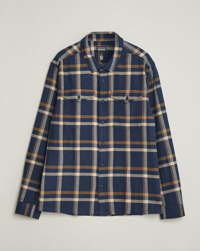 Patagonia Fjord Flannel Shirt New Navy