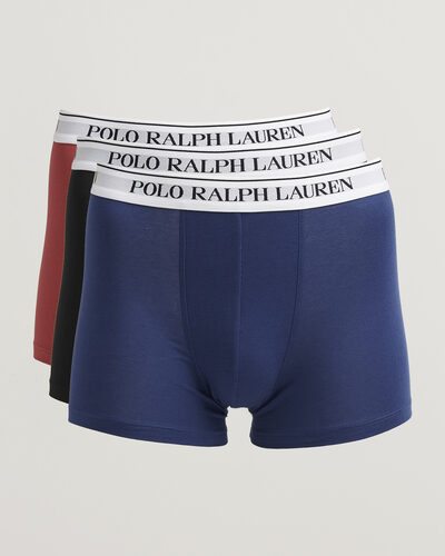 Polo Ralph Lauren 3-Pack Trunks Black/Blue/White