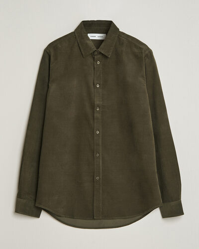 Samsøe Samsøe Liam Baby Cord Shirt Forest Night