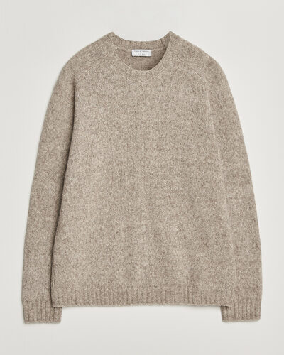 Tiger of Sweden Adryan Yak/Alpaca Knitted Sweater Stone Melange