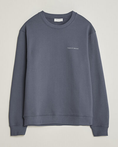 Tiger of Sweden Emerson Crew Neck Sweatshirt Iron Haze