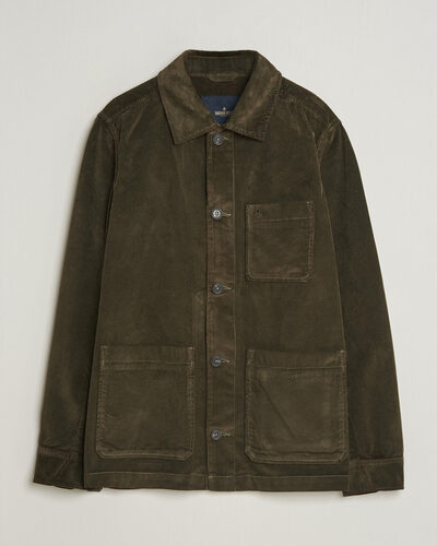 Morris Fenix Cord Shirt Jacket Olive