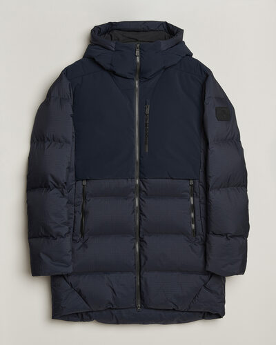 Sail Racing Polar Down Hooded Parka Dark Navy