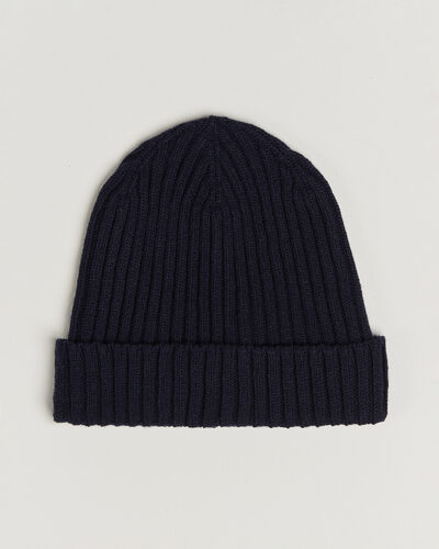 Stenströms Brushed Merino Beanie  Navy