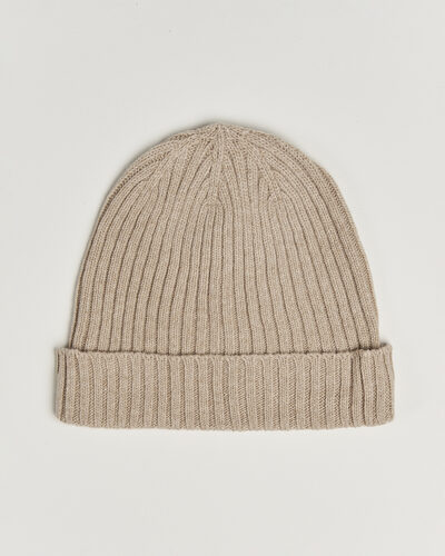 Stenströms Brushed Merino Beanie  Beige