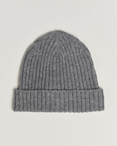 Stenströms Brushed Merino Beanie  Grey