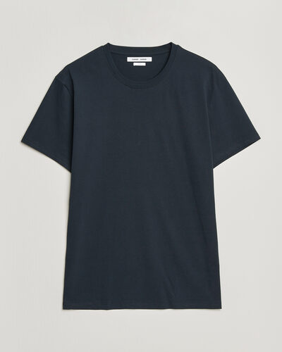 Samsøe Samsøe Kronos Cotton T-Shirt Salute Navy