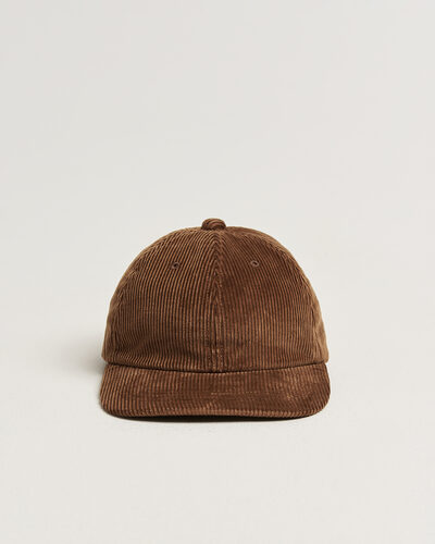 BEAMS PLUS 6 Panel Corduroy Cap Brown