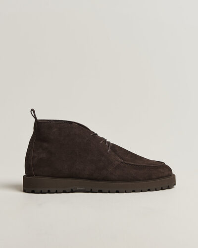 CQP Astra Suede Boot Dark Brown