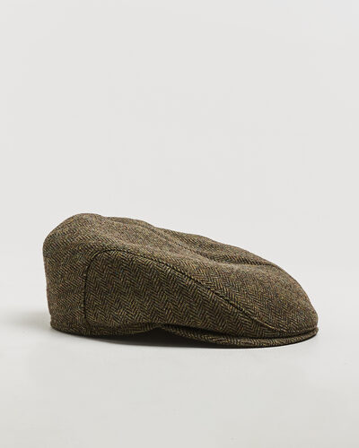 Wigéns Ivy Slim Herringbone Cap Olive