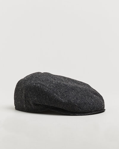 Wigéns Ivy Slim Herringbone Cap Dark Grey