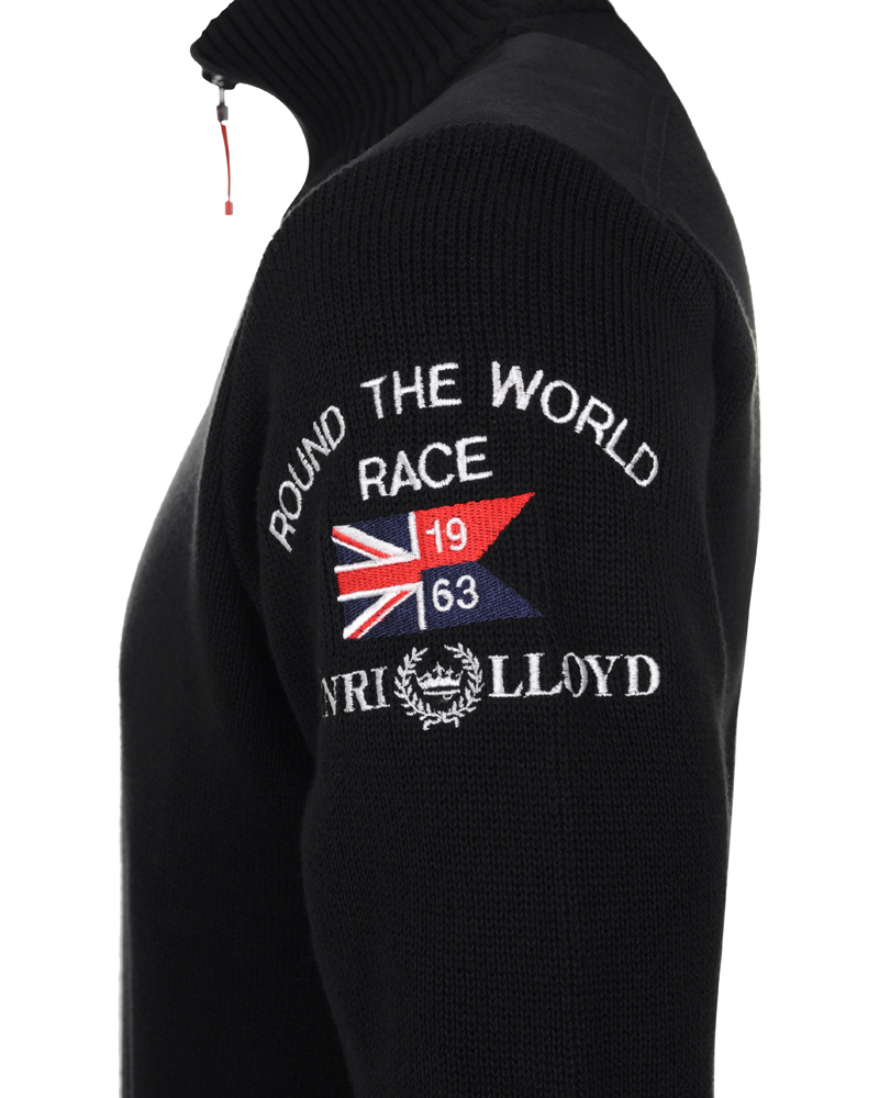 Heren | Truien | Henri-Lloyd | Henri Lloyd Round The World Zip Black