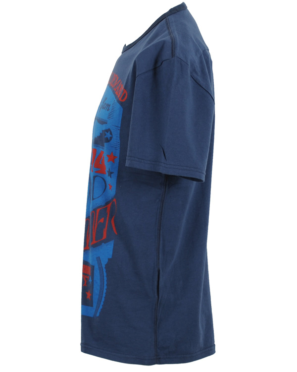 Heren | T-shirts | Levi's | Levis Feel Good Poster Tee Alpha Blue