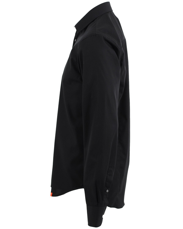 Heren | Overhemden | Oscar of Sweden | Skjorta Slim Fit Svart M