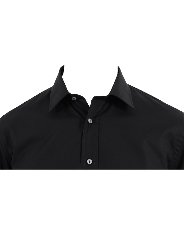 Heren | Overhemden | Oscar of Sweden | Skjorta Slim Fit Svart M