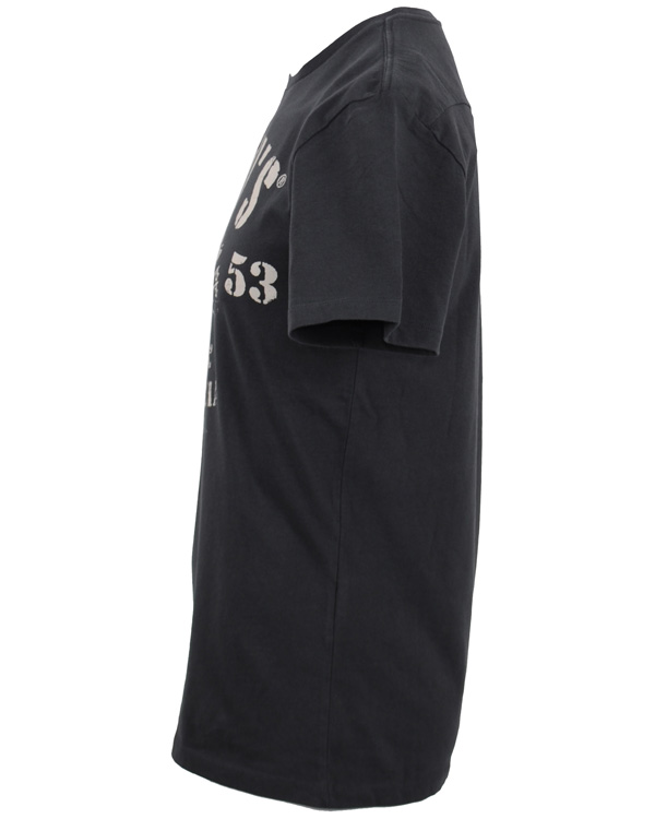 Heren | T-shirts | Levi's | Levis SS Eagle 53 Logo Tee Coal