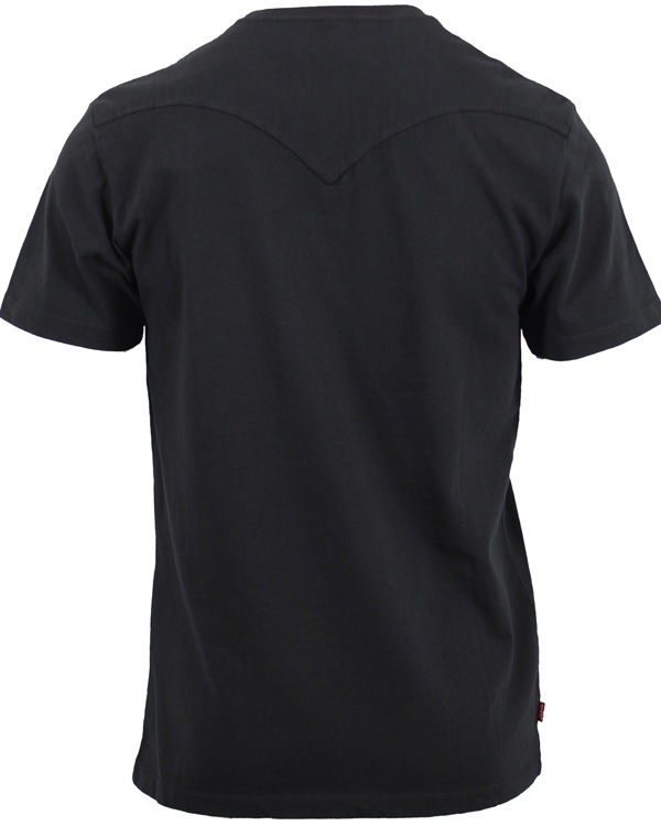 Heren | T-shirts | Levi's | Levis SS Eagle 53 Logo Tee Coal