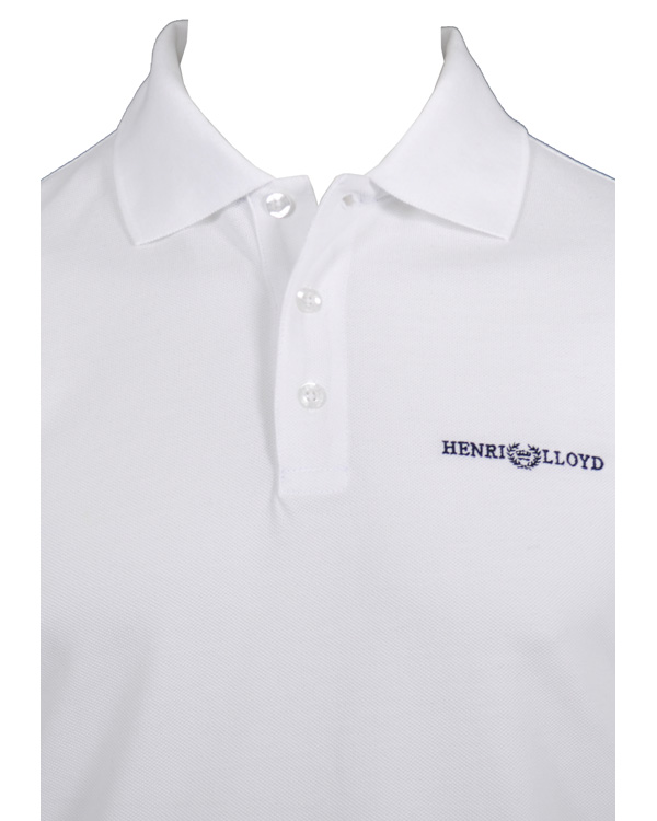 Heren | Polo's | Henri-Lloyd | Henri Lloyd Cowes Polo Piké Optical White
