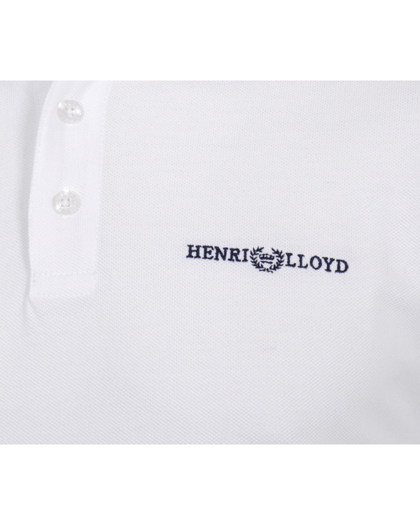 Heren | Polo's | Henri-Lloyd | Henri Lloyd Cowes Polo Piké Optical White