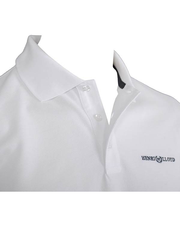 Heren | Polo's | Henri-Lloyd | Henri Lloyd Cowes Polo Piké Optical White
