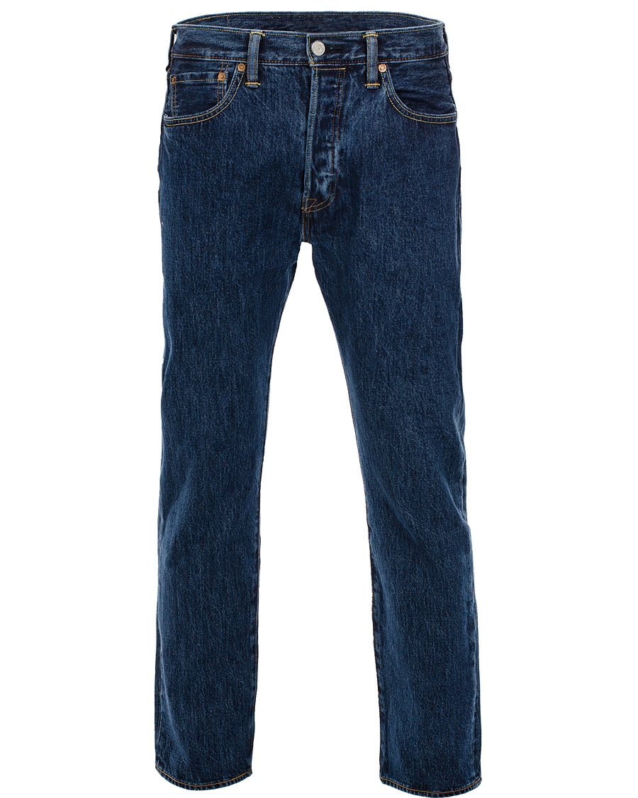 Heren | Jeans | Levi's | Levis 501 Button Fly Jeans Stonewash W34L32