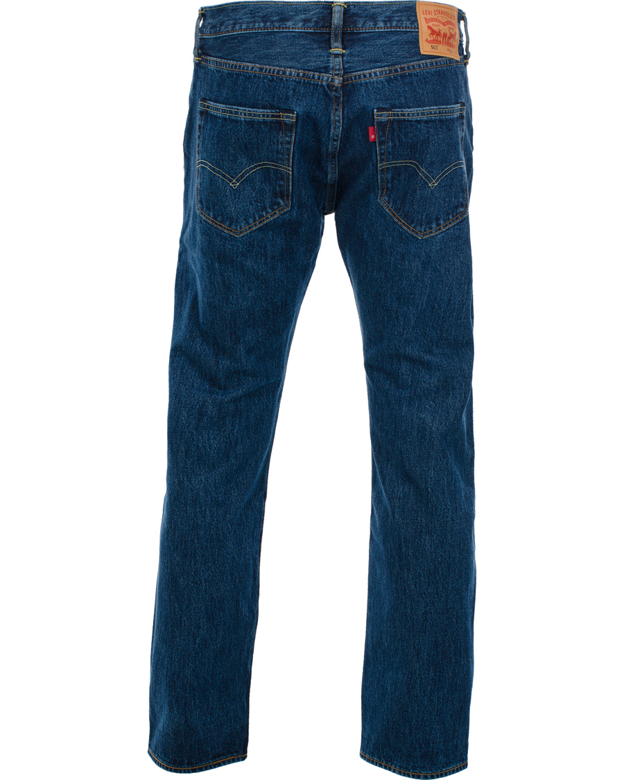 Heren | Jeans | Levi's | Levis 501 Button Fly Jeans Stonewash W34L32