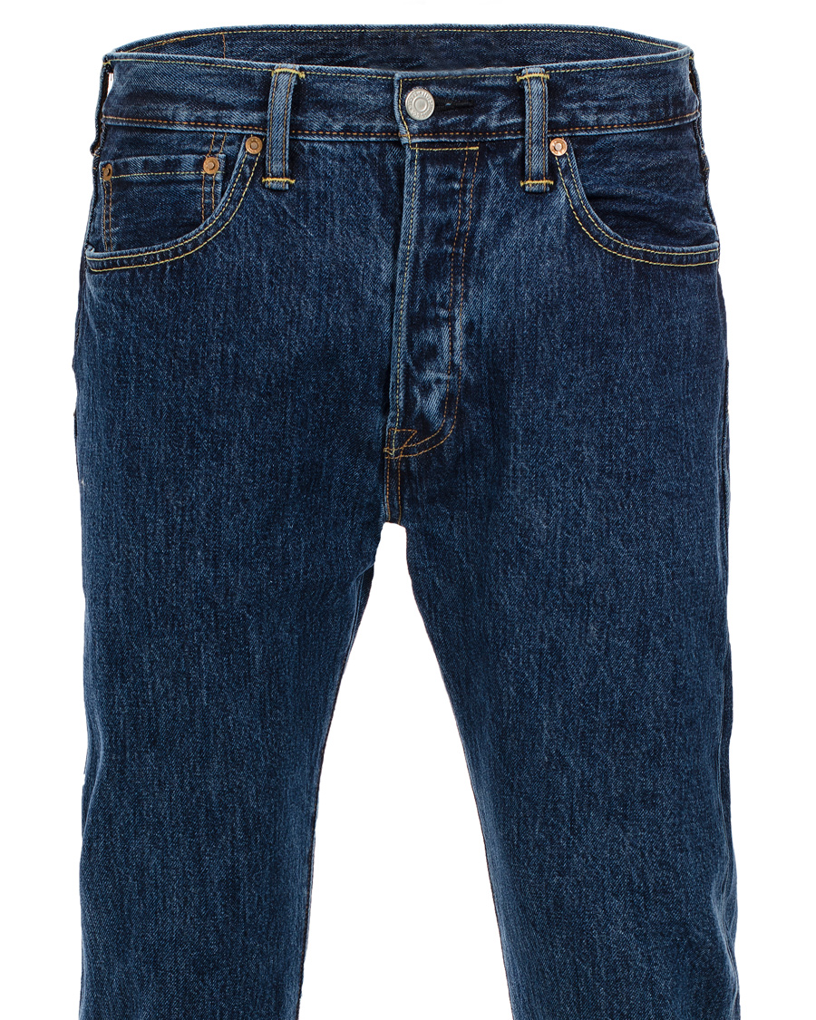 Heren | Jeans | Levi's | Levis 501 Button Fly Jeans Stonewash W34L32
