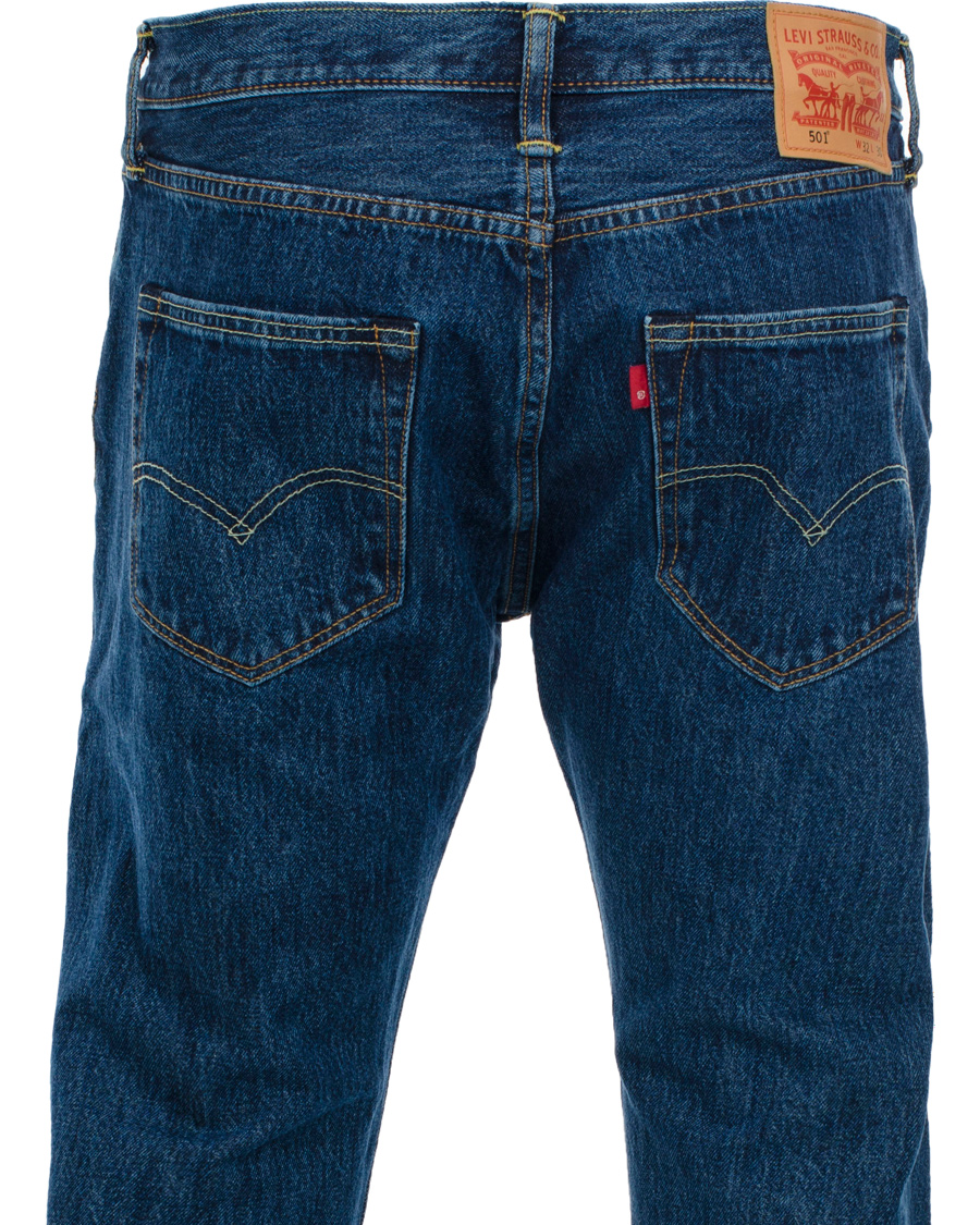 Heren | Jeans | Levi's | Levis 501 Button Fly Jeans Stonewash W34L32