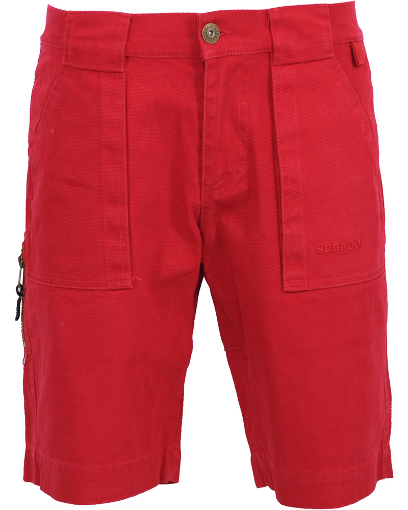 Heren | Korte broek | Sebago | Deck Shorts Red
