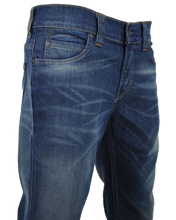 Heren | Broeken | Levi's | Levis 511 Slim Straight Jeans Stretch 5yr Stint
