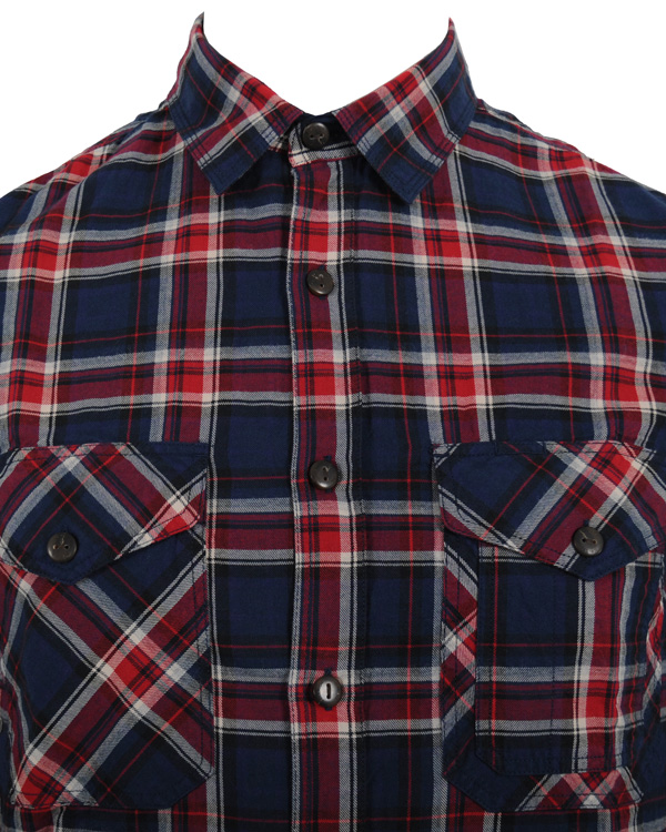 Heren | Overhemden | Woolrich | Cabin Field Shirt Expedition Red
