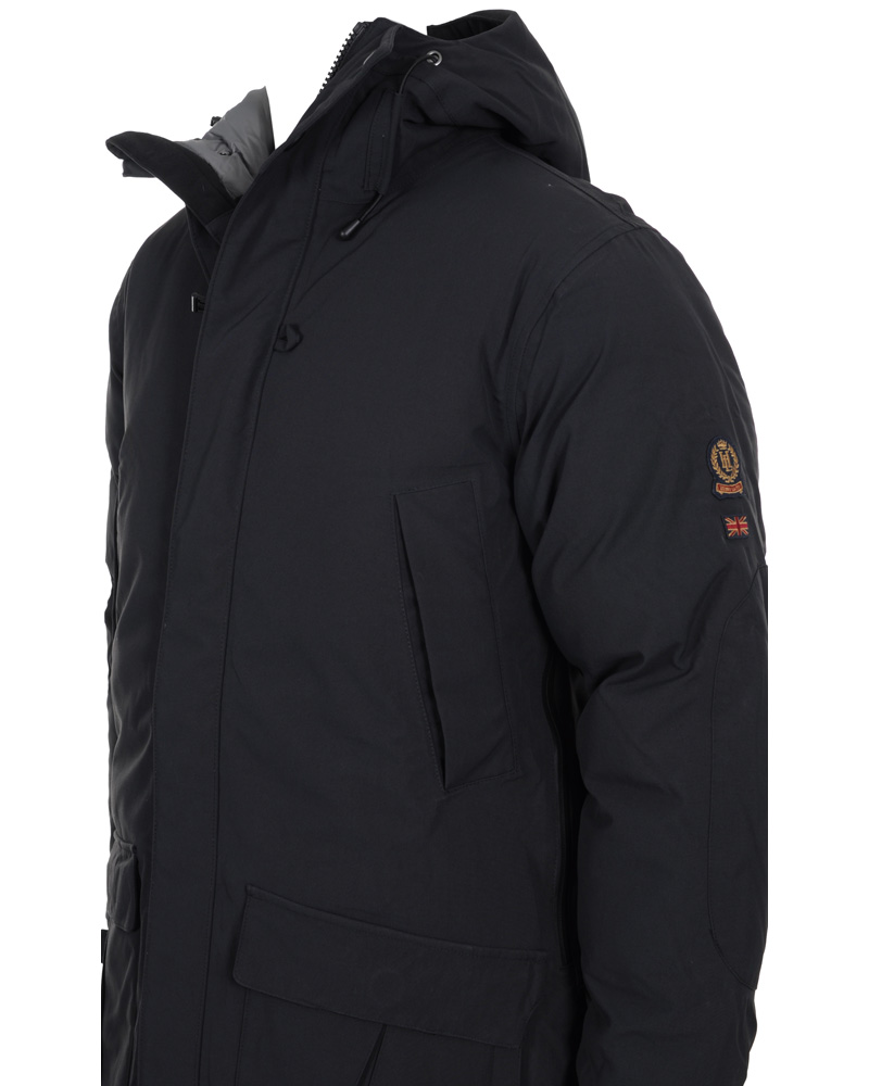 Heren | Jassen | Henri-Lloyd | Henri Lloyd Optimum Heavy Down Parka Black